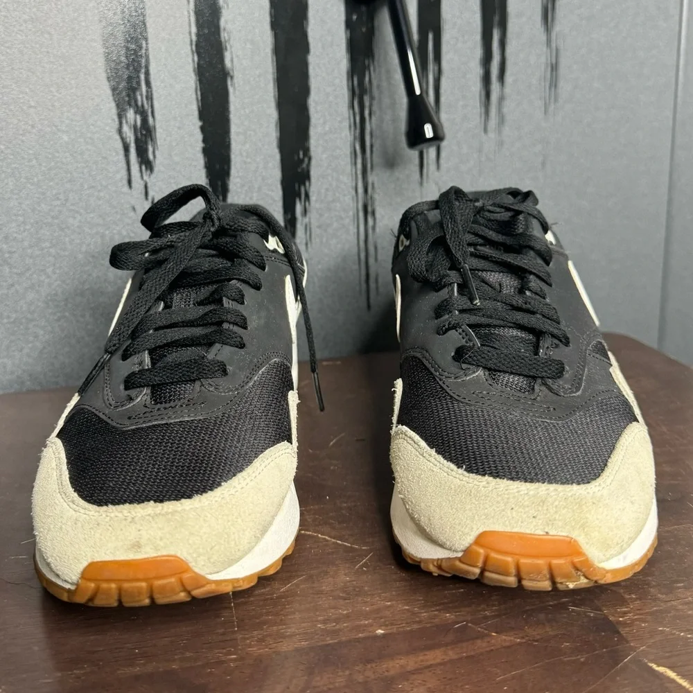 Nike Air Max 1 Black Light Bone 🦴 - Picture 7 of 10